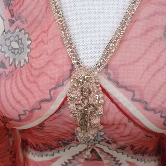 Arden B Bohemian luxe Angel sleep top XS/S - Picture 2 of 6